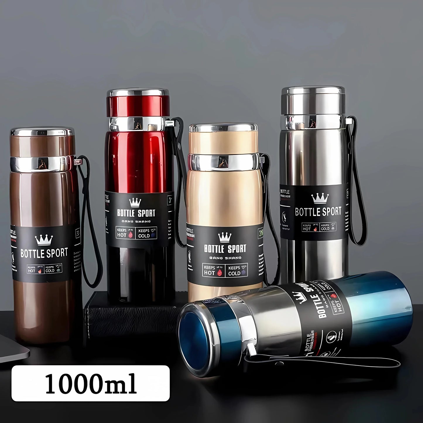 Thermal Water Bottle Keep Cold and Hot  Tea Coffee